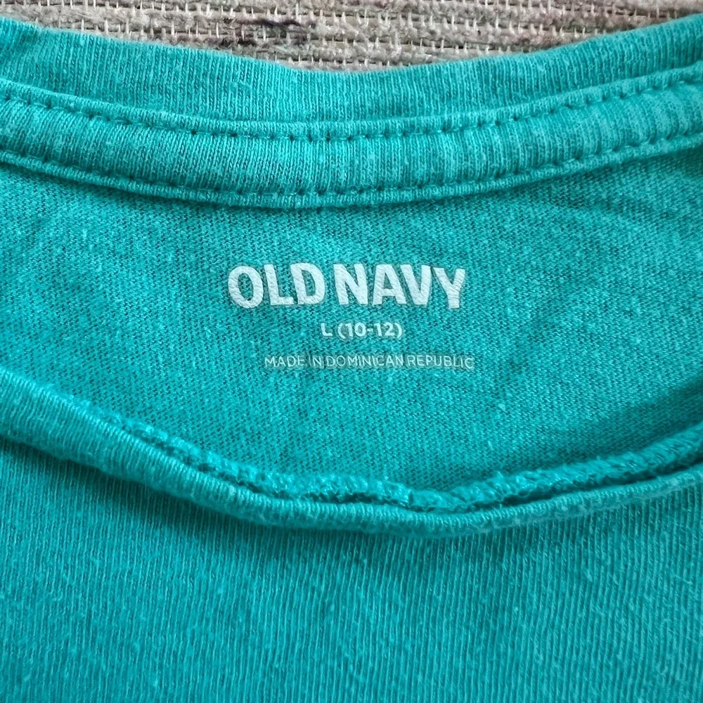 Old Navy Aqua 'Vacay Mode' Kids Tee